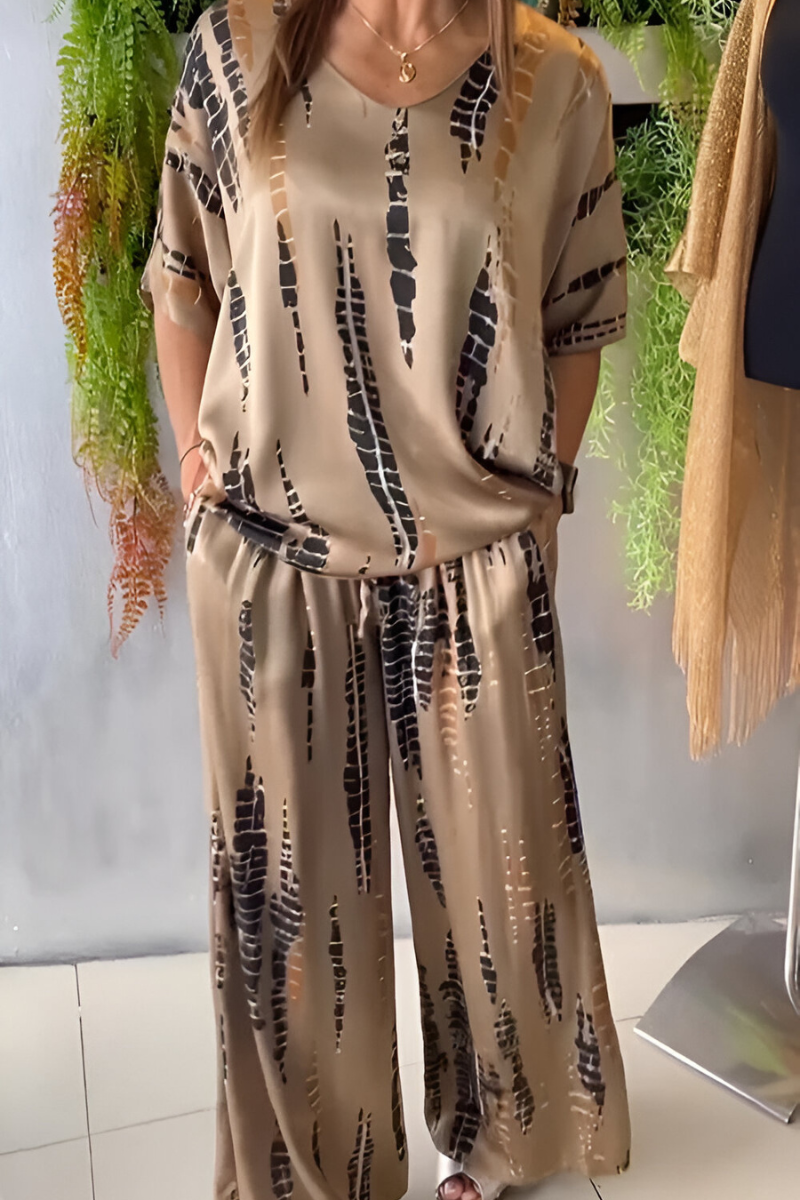 Elena™ - Conjunto Casual de Dos Piezas