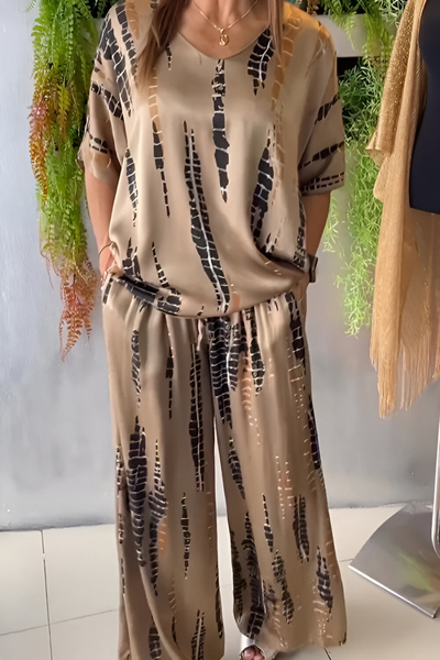 Elena™ - Conjunto Casual de Dos Piezas