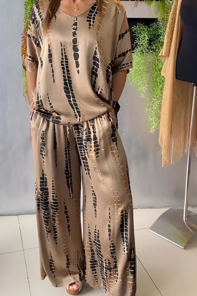 Elena™ - Conjunto Casual de Dos Piezas