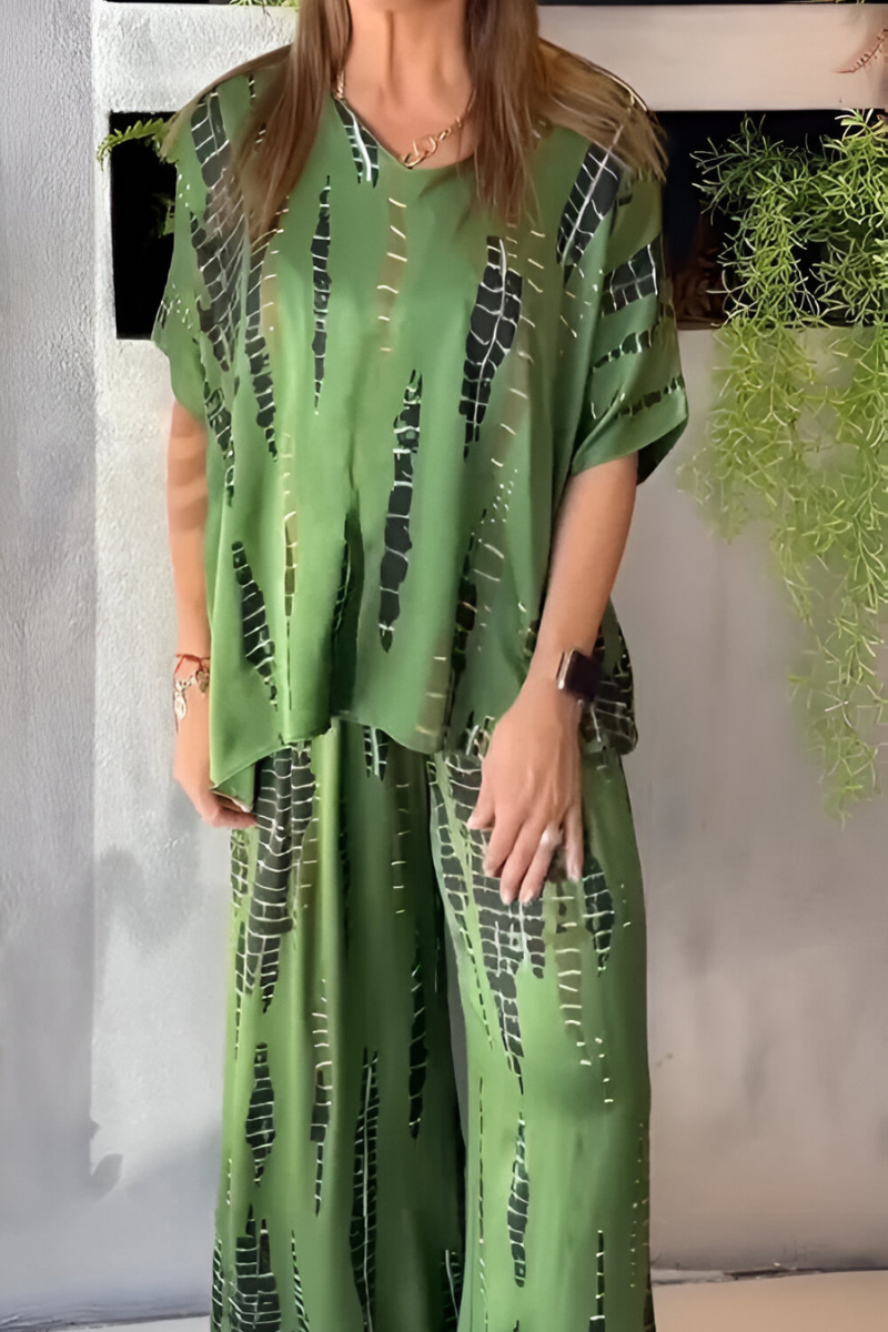 Elena™ - Conjunto Casual de Dos Piezas