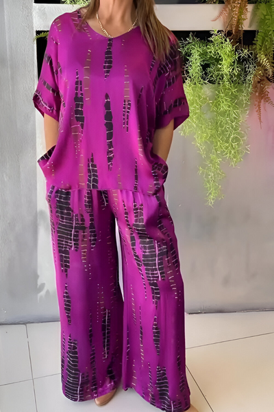 Elena™ - Conjunto Casual de Dos Piezas