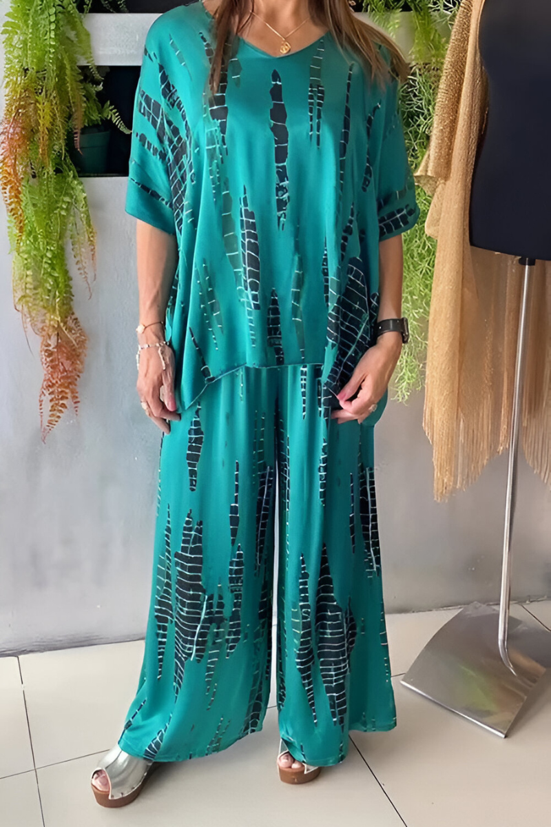 Elena™ - Conjunto Casual de Dos Piezas